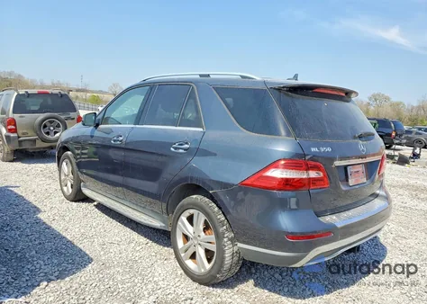 2013 Mercedes-Benz Ml 350 4Matic from USA, damaged, VIN 4JGDA5HB5DA115691